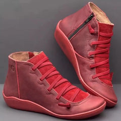 Women's Genuine Leather Snow Boots with Fur